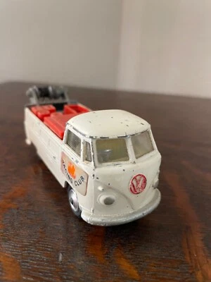 CAMIÓN ORIGINAL CORGI TOYS VOLKSWAGEN RACING CLUB CAMIONETA PICKUP AUTOBÚS BLANCO Foto 1 de 4