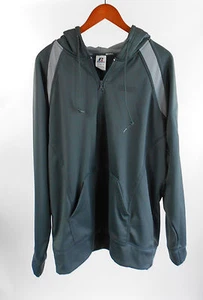 Russell Athletic Dri-Power Gris 1/2 Cremallera Sudadera con Capucha Pullover Talla XL - Imagen 1 de 7