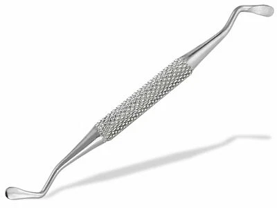 Fußpflegeinstrument Eckenheber Doppelinstrument Maniküre Pediküre kleine Enden - Bild 1 von 4