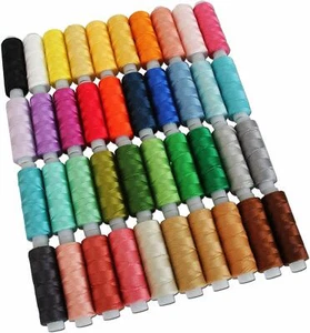 PEARL PERLE COTTON THREAD - 40 COLORS BY THE SPOOL - 75 YDS - SIZE 8 - THREADART - Picture 1 of 48