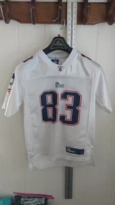 Reebok New England Patriots Wes Welker Jersey Youth Size  Large Official Apparel - Picture 1 of 14