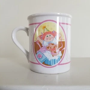 Cute Vintage 1985 Cabbage Patch Kids Birthday Girl Ceramic Mug By O.A.A Inc. - Picture 1 of 6