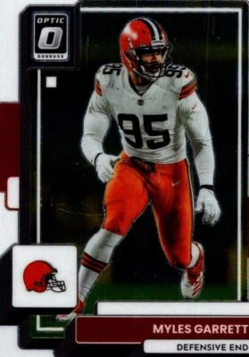 2022 Donruss Optic Myles Garrett Cleveland Browns #49 - Image 1 of 2