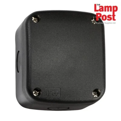 ML ACCESSORIES ML JB007BK IP66 Outdoor Enclosure 86 x 74 x 62mm - Black