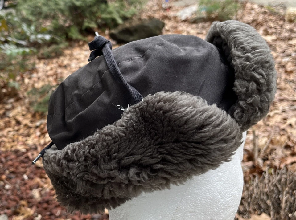 Browning Down & Lamb Fur Alaska Trooper Hat men’s size M Super Warm Made USA vtg - Image 1 of 4