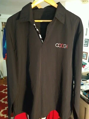 Manufacturing Sample Long Sleeve Nylon Coogi Pullover Windbreaker Type Size L - Image 1 of 4