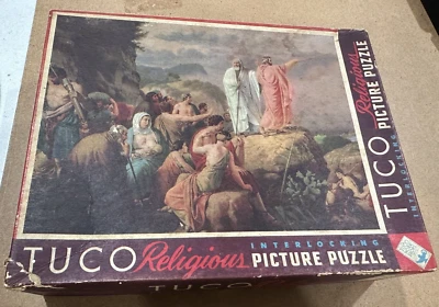 Puzzle de imágenes religiosas TUCO WORKSHOPS Moisés dividiendo el mar rojo por Eckersberg Foto 1 de 4