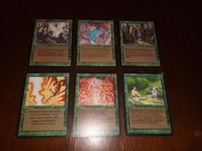 MTG Magic 6x English Legends! Sylvan Paradise Avoid Fate Reincarnation +++ MP/LP
