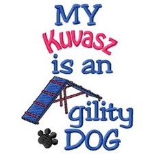 My Kuvasz is An Agility Dog Fleece Jacket - Dc2060L Size S - Xxl