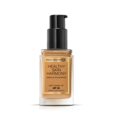 MAX FACTOR X  HEALTHY SKIN HARMONY MAKE-UP GRUNDIERUNG - 77 SOFT HONEY - Bild 1 von 4