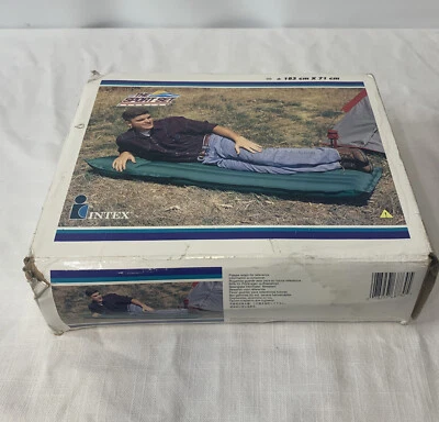 Intex Inflatable Camping Mat Mattress Or Waterproof Pool Lounger, 1996 - Image 1 of 4