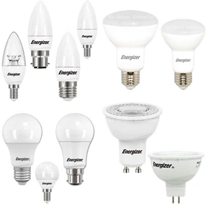 LED Light Bulb Energizer GLS Candle Spotlight SES E14 E27 B22 GU10 GU5.3 R63 R80 - Picture 1 of 21