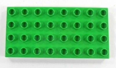 Lego Duplo Placa Base 4x8 Plana (1) Verde Foto 1 de 3