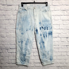 Jack Jones Mens Jeans 38x32 (29) Baggy Eddie Tie Dye High Rise Loose Original
