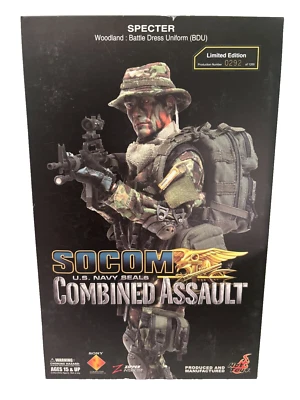 RARE Hot Toys 1/6 SOCOM U.S. Navy SEALS Combined Assault - NIB - Image 1 of 4