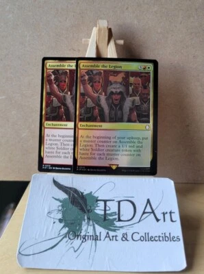 1x ASSEMBLE THE LEGION ~ NM - MTG - Fallout PIP Foil -or- Regular 0210 - Image 1 of 2