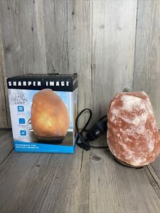 Sharper Image Himalayan Salt Crystal Lamp