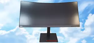 Lenovo ThinkVision T34w-20 curved ultrawide. - Bild 1 von 5