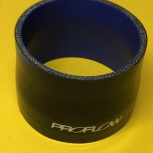 4.0 to 4.25" (102 to 109 mm) Straight reducer Silicon hose Black PFES201-400-425 - Picture 1 of 3