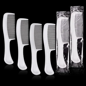100 Pack Disposable Combs Bulk, Sturdy Thick Travel Comb Bulk, Wide Tooth Des... - Picture 1 of 7