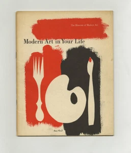 1949 Paul Rand classic cover design: MODERN ART IN YOUR LIFE MoMA Good Design BK - Picture 1 of 12