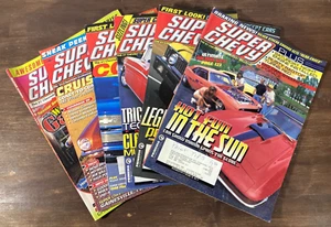 SUPER CHEVY Magazine 1999 Lot of 6 Drag Racing Hot Rod Corvette Camaro Auto Car - Picture 1 of 3