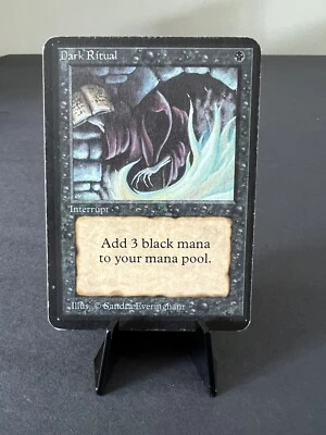 MP Dark Ritual, MTG, Alpha, Magic the Gathering, 98 - Image 1 of 4