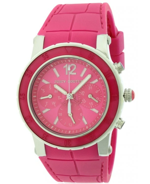 Juicy Couture HRH Pink Dragon Fruit Chronograph Ladies Watch 1900897