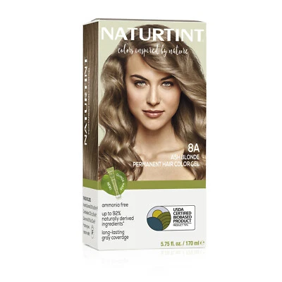 Naturtint Permanent Hair Color - 8A Ash Blonde 5.07 Fl Oz (Pack of 1) - Image 1 of 4