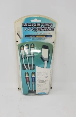 Component Cable Nintendo Wii Video Stereo 10 Ft Monster NEW NIB - Image 1 of 2