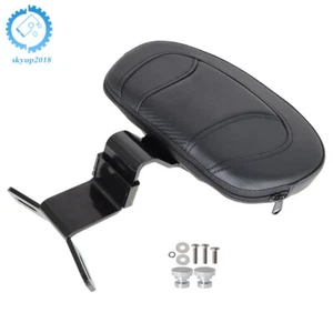 Black Driver Backrest For Touring CVO Road Street Electra Glide Ultra Limited - Bild 1 von 10