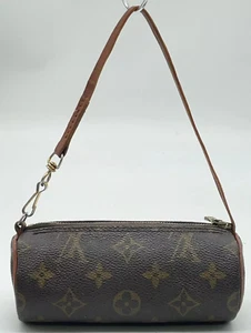 LOUIS VUITTON Monogram Papillon Pouch Vintage LV Bag Very Good Condition - Picture 1 of 8