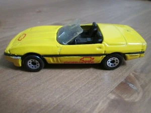 1988-1992 Matchox #14 / #28 1987 Corvette - Yellow - Picture 1 of 5