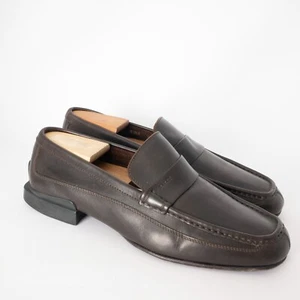 Bally Slipper RUMO braune Leder PENNY Halbschuhe Schuhe Größe 8,5 / 42 / 27 cm - Bild 1 von 10