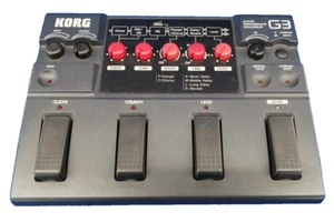 Guitarra Korg G3 Multi Efectos Pedal Guitarra Rendimiento Procesador Probado - Imagen 1 de 5