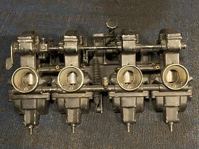 1980 1981 Kawasaki KZ550 KZ550A1 KZ550LTD KZ550B1 KZ550D1 LTD Carburetors TK-22 - Image 1 of 4
