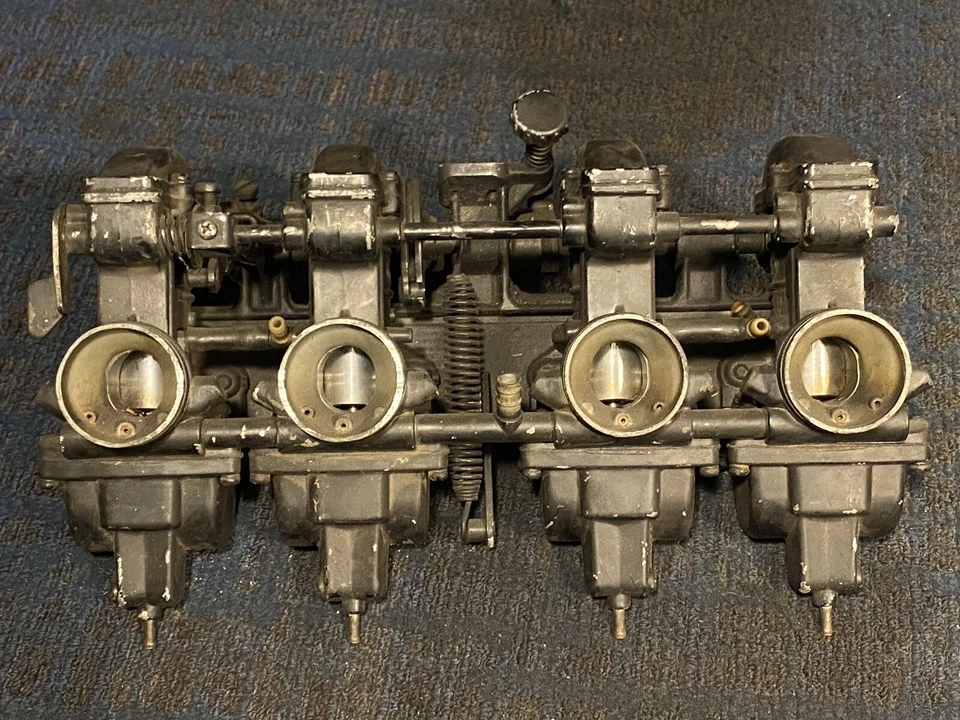 1980 1981 Kawasaki KZ550 KZ550A1 KZ550LTD KZ550B1 KZ550D1 LTD Carburetors TK-22 - Image 1 of 4