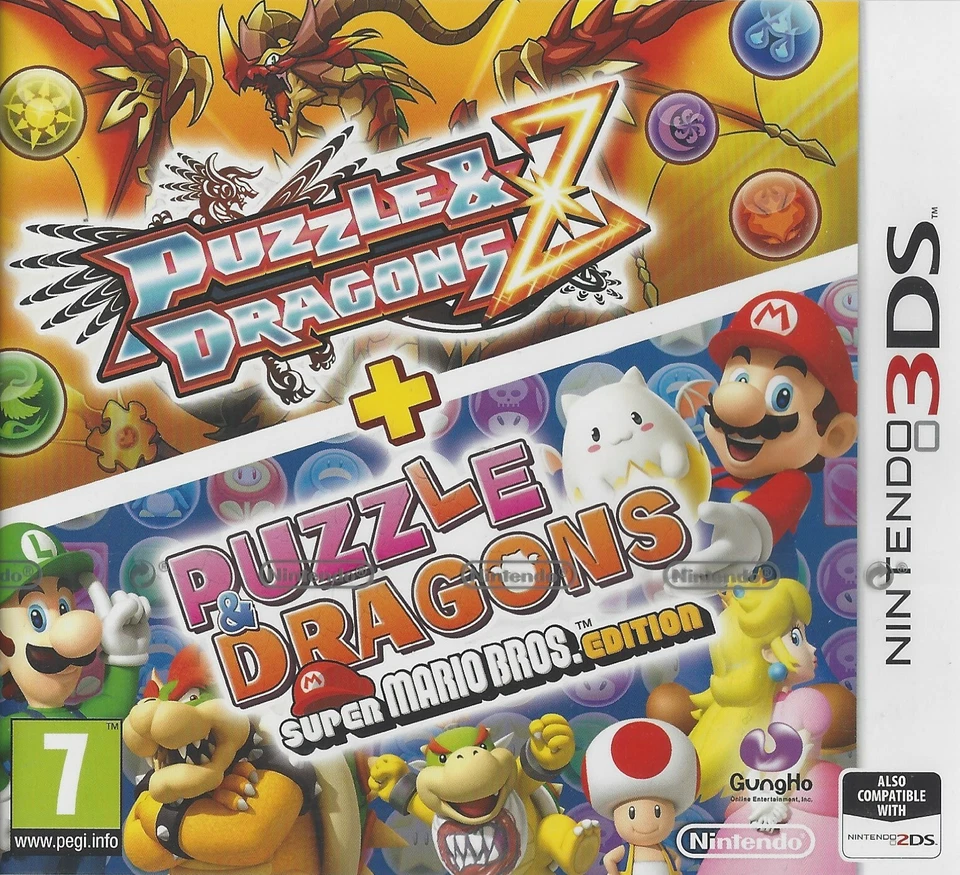 Videogioco Nintendo 3ds Puzzle and Dragons Z Super Mario Bros Edition
