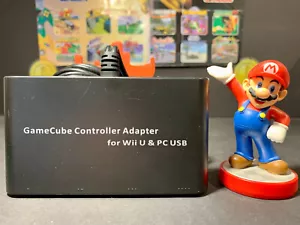 Wii U Nintendo Gamecube 4 Controller Adapter PC USB Zubehör Dritthersteller - Bild 1 von 4