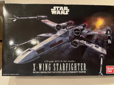 Kit Modelo Plástico Bandai Revell 1:72 Star Wars X-Wing Starfighter 01200 Foto 1 de 4