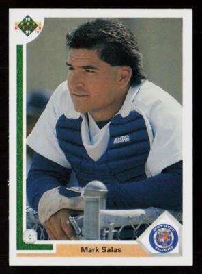 Mark Salas 1991 Upper Deck #205 Detroit Tigers Baseball Card - Image 1 of 2