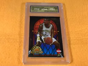 C3-5 BASKETBALL CARD - STEPHON MARBURY ROOKIE - 1996 COLLECTOR'S EDGE - GRADE 10 - Picture 1 of 6