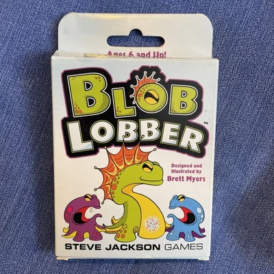 Blob Lobber Card Game by Steve Jackson Games 2018 1st Edition 1st Print Complete - Image 1 of 4