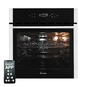 Einbaubackofen, elektrisch 60cm 70L Umluft Warmluft WiFi-App  - Bild 1 von 10