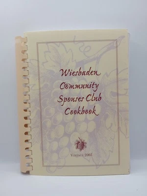 Wiesbaden Community Spouses Club Cookbook Vintage 2003 - Image 1 of 4