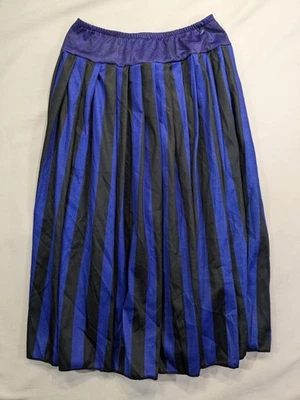 Disfraz Falda "Wednesday Addams Nevermore Uniform" Azul y Negro Rayas M Nuevo sin Etiquetas Foto 1 de 4