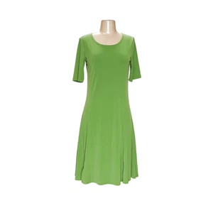 Vestido envolvente verde Susan Graver - Imagen 1 de 4