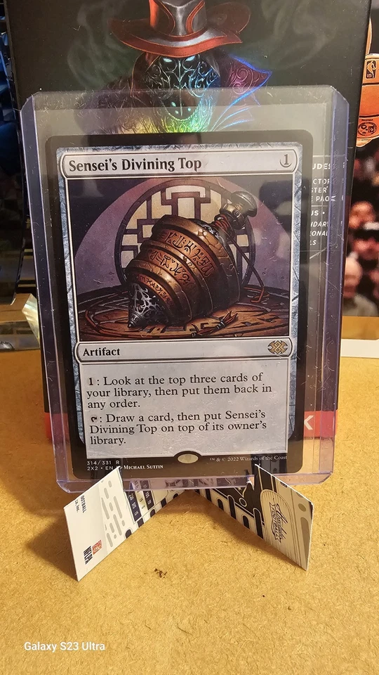MTG Sensei's Divining Top Double Masters 2022 314/331 Regular Rare - Image 1 of 1