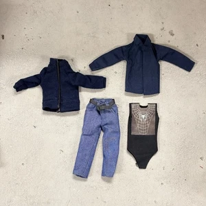PB-BKSPD-SET: 1/12 Bully Peter Parker / Black Spiderman Outfit for 6" slim Body - Picture 1 of 5