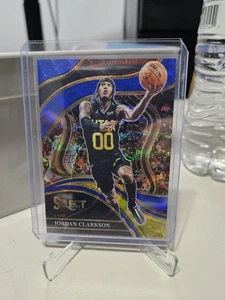 2023-24 Jordan Clarkson Blue Wave /75 Prizm Select - Picture 1 of 2